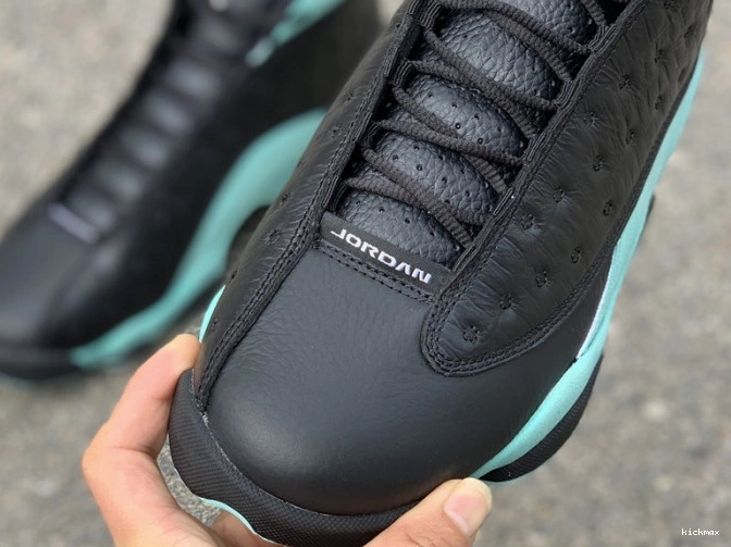Rep Black Air Island Green Jordan 13 Retro 414571-030 0717